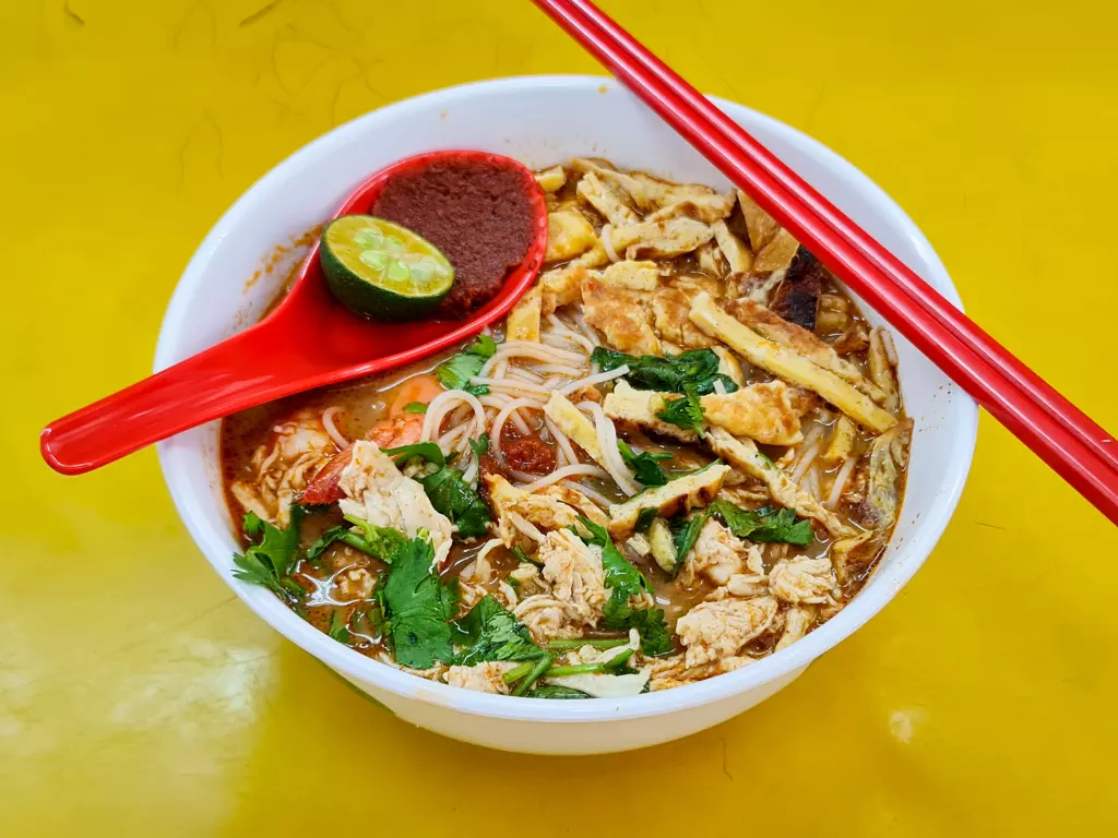 Ian-Tau Ban Seng Sarawak Laksa Dish