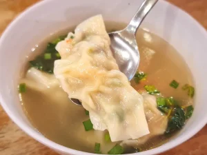 Wee Nam Kee Hainanese Chicken Rice Restaurant Dumpling Soup