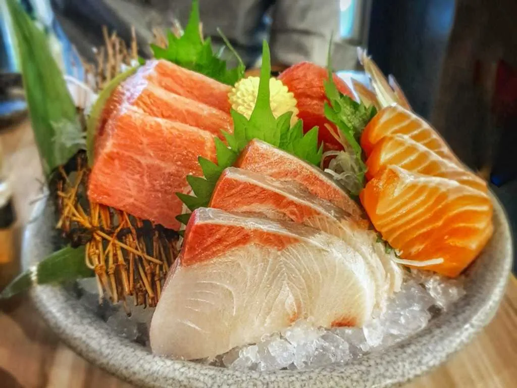 The Sushi Bar Sashimi Platter