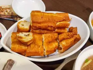 Tuan Yuan Pork Rib Soup freshly fried dough stick