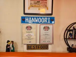 Hanwoori Korean Restaurant Awards